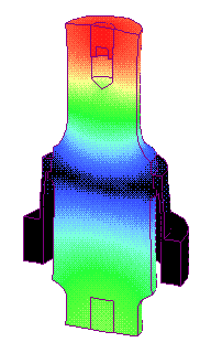 Ultrasonic rigid mount booster -- displaced